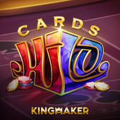 Cards Hi Lo card game at hannacasino